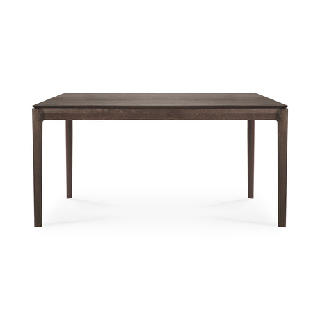 Bok Esstisch - lackierte Eiche - braun - rechteckig - 160 x 80 x 76 cm - ZEN ZONE