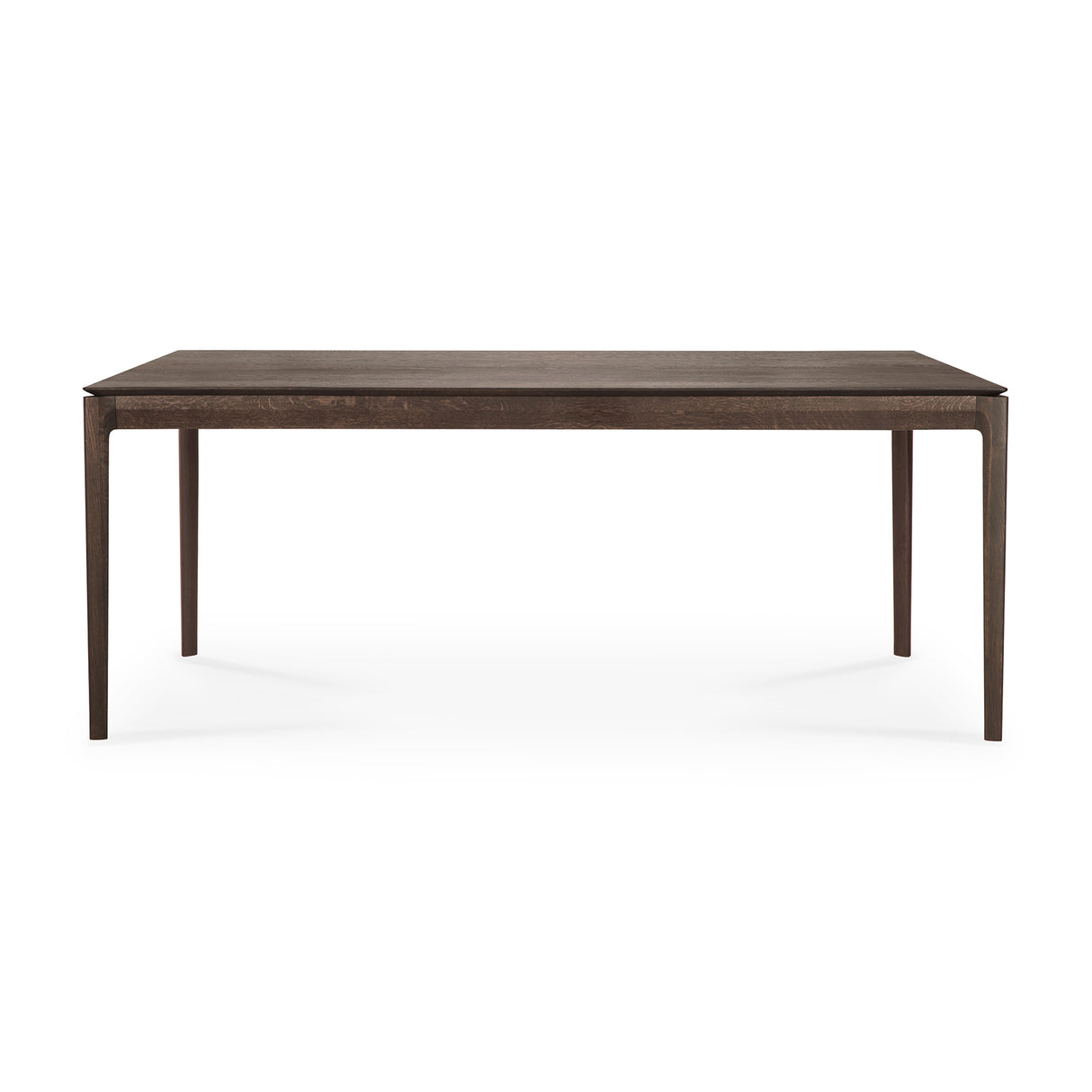 Bok Esstisch - lackierte Eiche - braun - rechteckig - 200 x 95 x 76 cm - ZEN ZONE