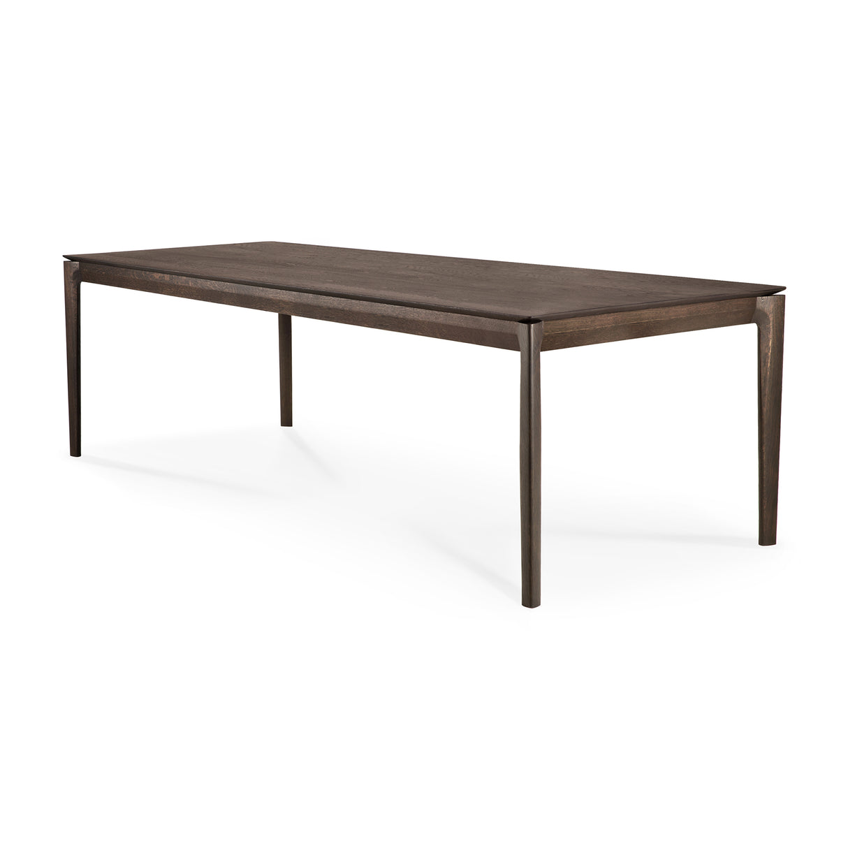 Bok Esstisch - lackierte Eiche - braun - rechteckig - 200 x 95 x 76 cm - ZEN ZONE