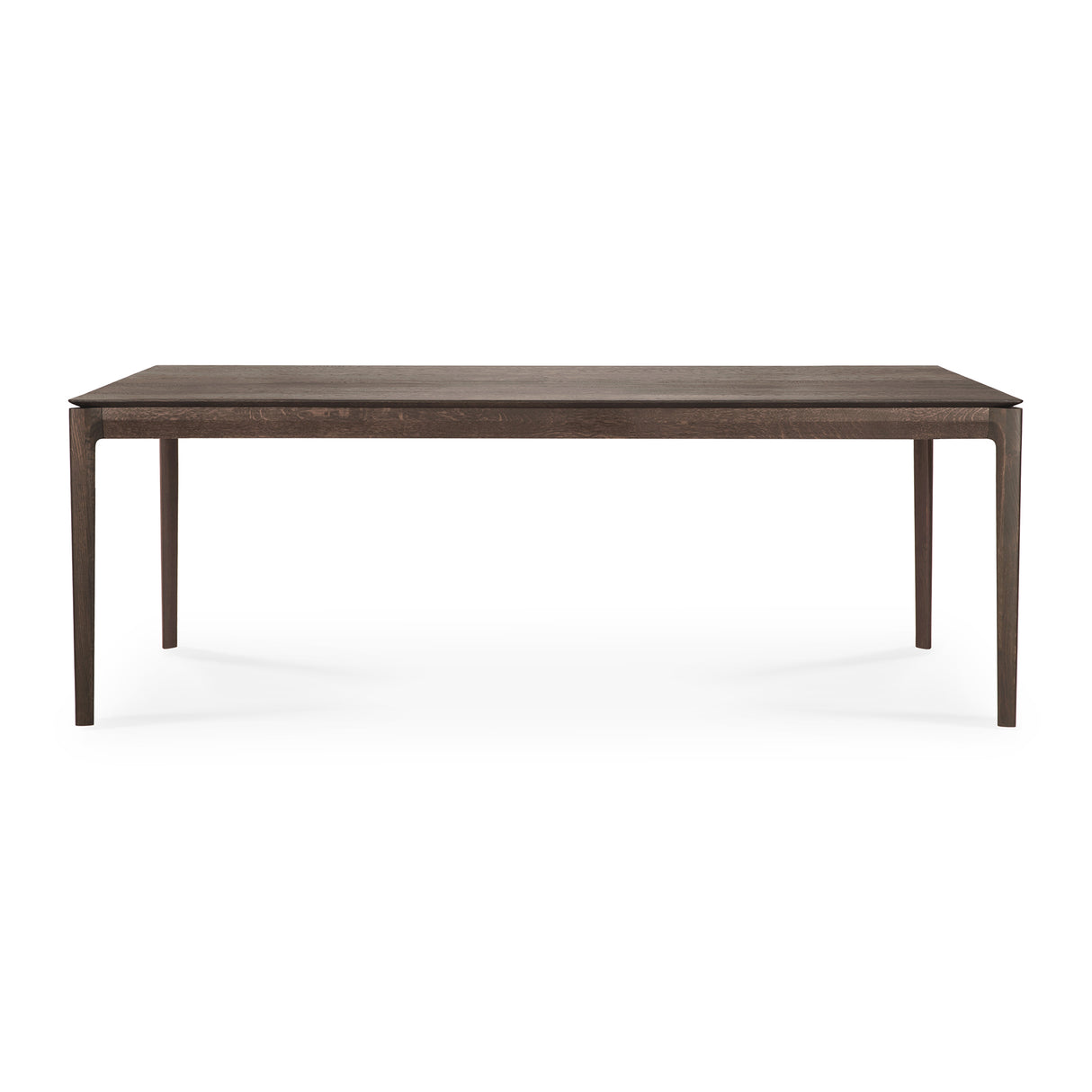 Bok Esstisch - lackierte Eiche - braun - rechteckig - 220 x 95 x 76 cm - ZEN ZONE