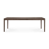 Bok Esstisch - lackierte Eiche - braun - rechteckig - 240 x 100 x 76 cm - ZEN ZONE