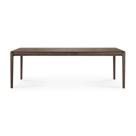 Bok Esstisch - lackierte Eiche - braun - rechteckig - 240 x 100 x 76 cm - ZEN ZONE