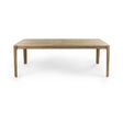 Gartentisch Positano aus Teakholz in Natur - ZEN ZONE Furniture