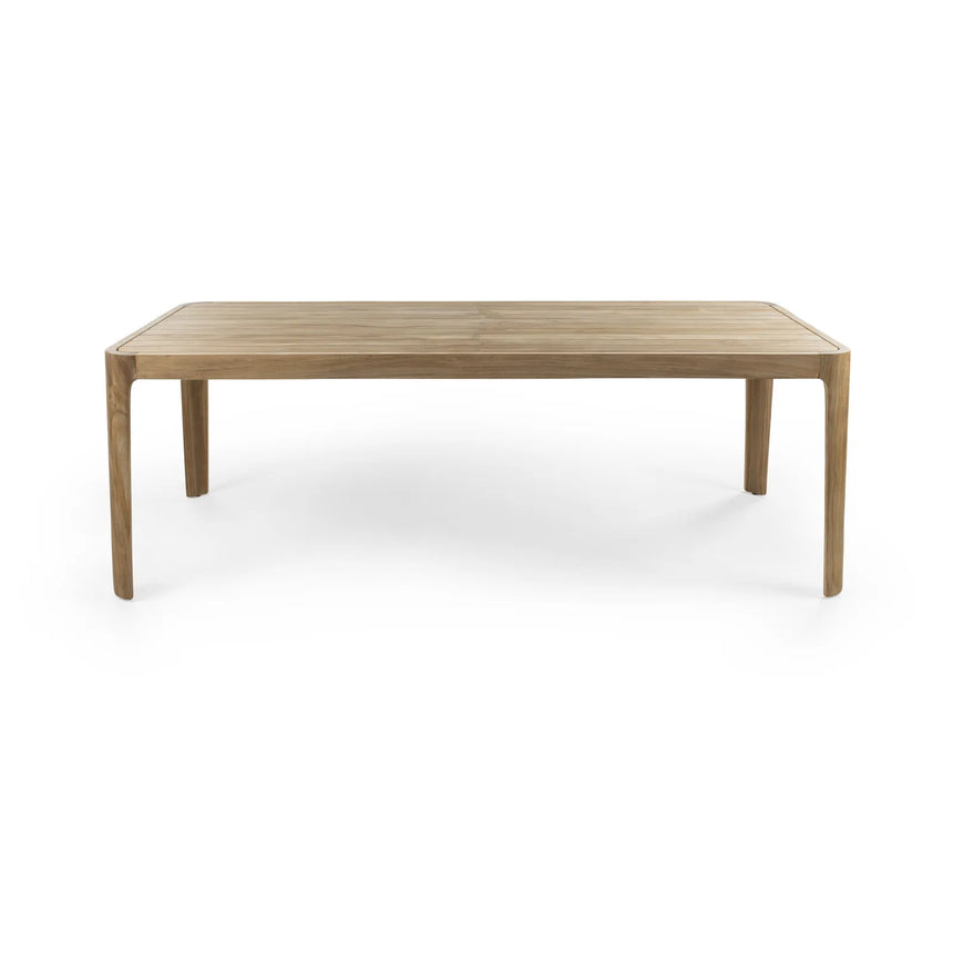 Gartentisch Positano aus Teakholz in Natur - ZEN ZONE Furniture