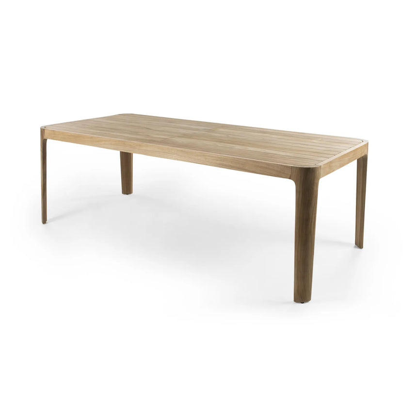 Gartentisch Positano aus Teakholz in Natur - ZEN ZONE Furniture