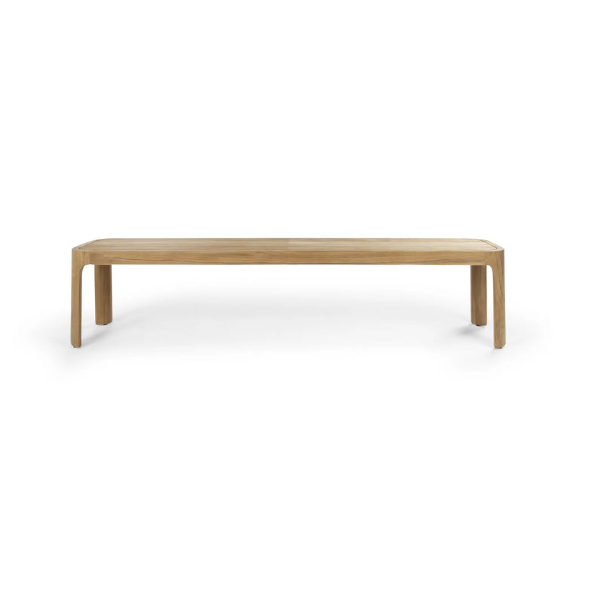 Gartenbank Positano aus Naturteak - ZEN ZONE Furniture