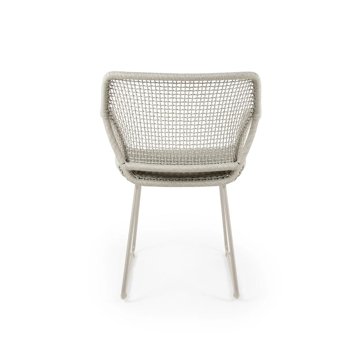 ESTA Gartenstuhl aus Aluminium Leinen geflechtet - ZEN ZONE Furniture