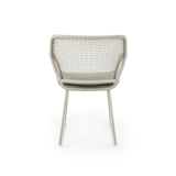 ESTA Gartenstuhl aus Aluminium Leinen geflechtet - ZEN ZONE Furniture