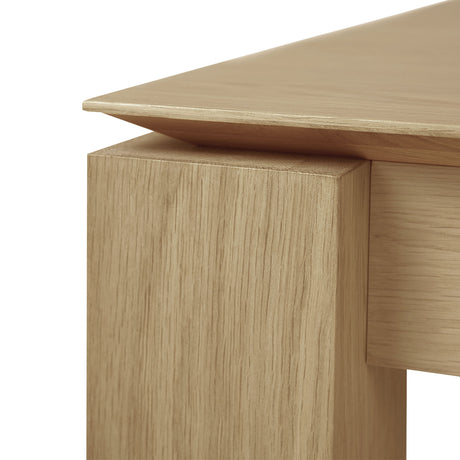 Slice ausziehbarer Esstisch - Eiche - rechteckig - 160/240 x 90 x 76 cm - ZEN ZONE
