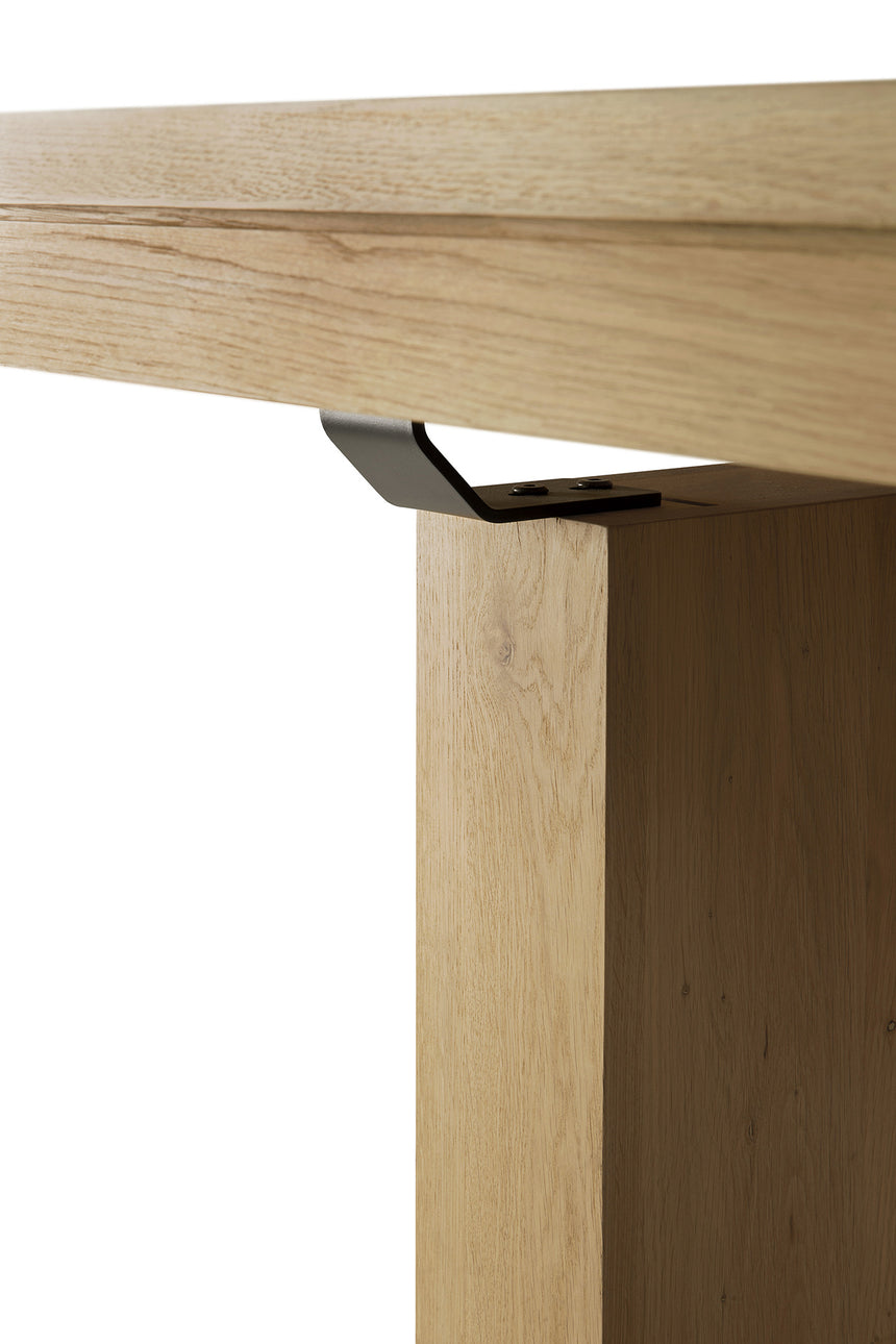Double ausziehbarer Esstisch - Eiche - rechteckig - 200/300 x 100 x 76 cm - ZEN ZONE