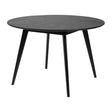 YUMI Esstisch Schwarz 115x115x75cm - ZEN ZONE