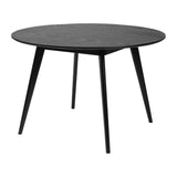 YUMI Esstisch Schwarz 115x115x75cm - ZEN ZONE
