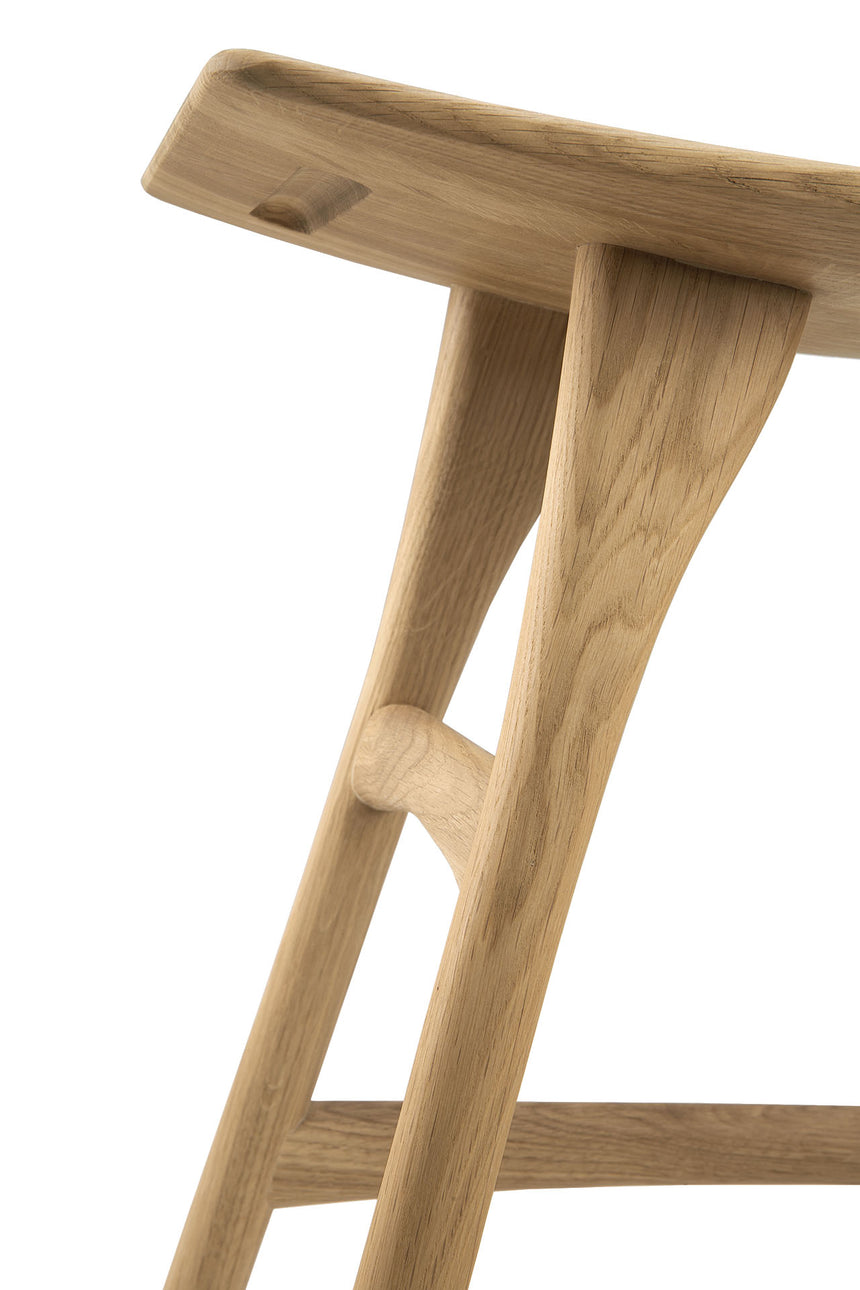 Osso Hocker - Eiche - 50 x 33 x 49 cm - ZEN ZONE Furniture