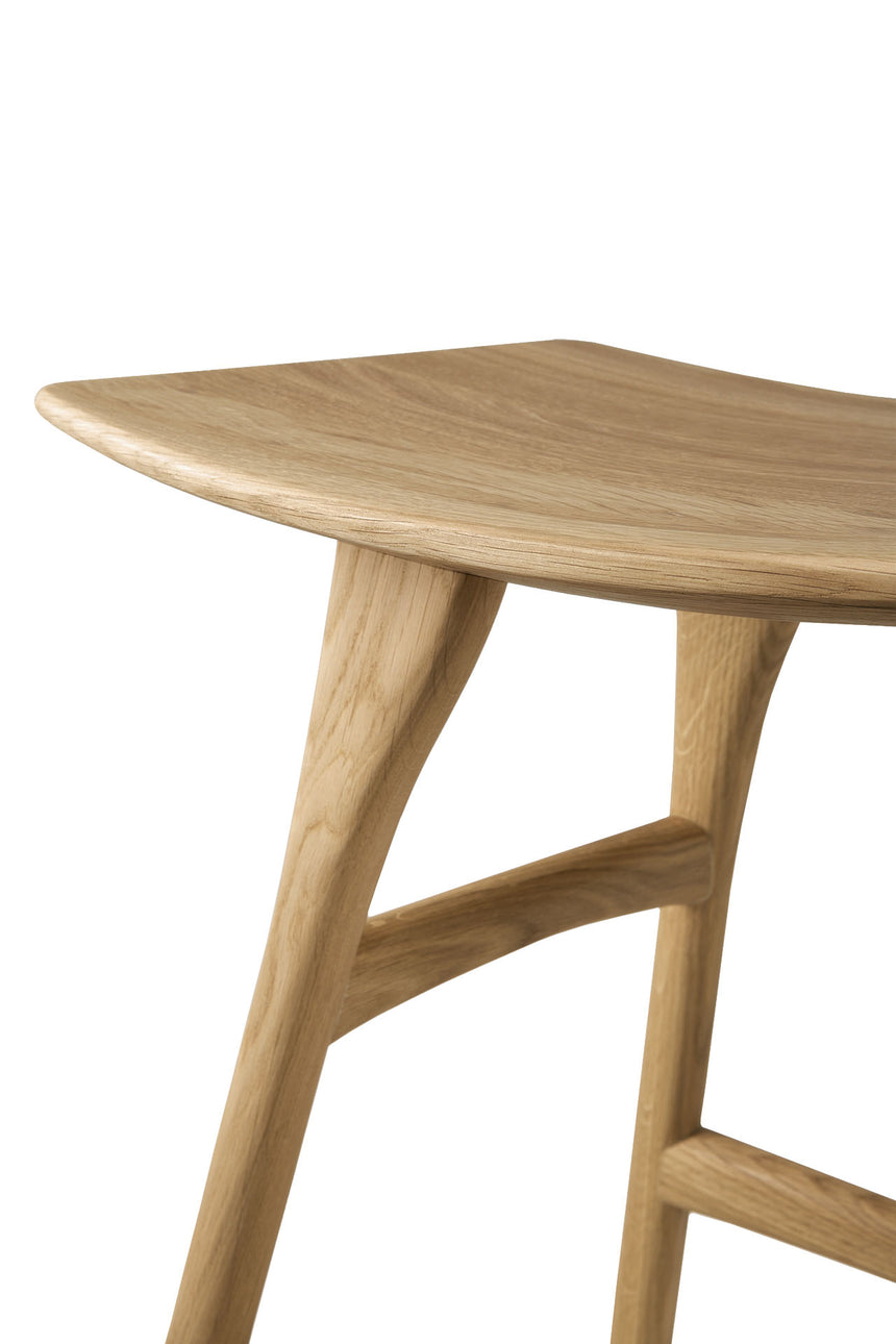 Osso Hocker - Eiche - 50 x 33 x 49 cm - ZEN ZONE Furniture