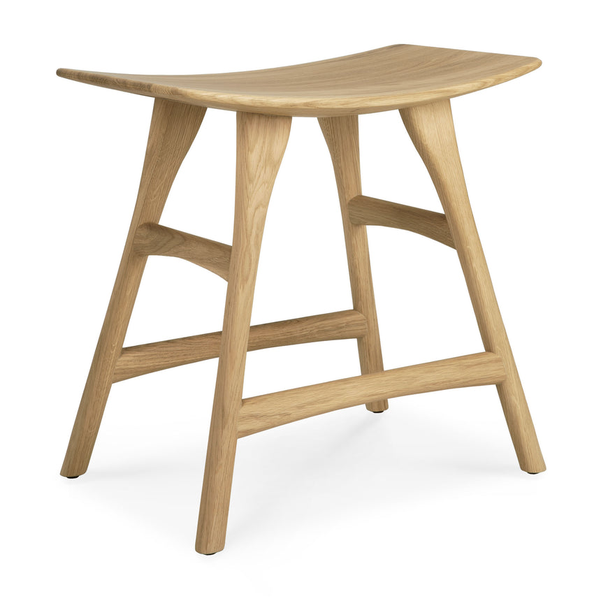 Osso Hocker - Eiche - 50 x 33 x 49 cm - ZEN ZONE Furniture