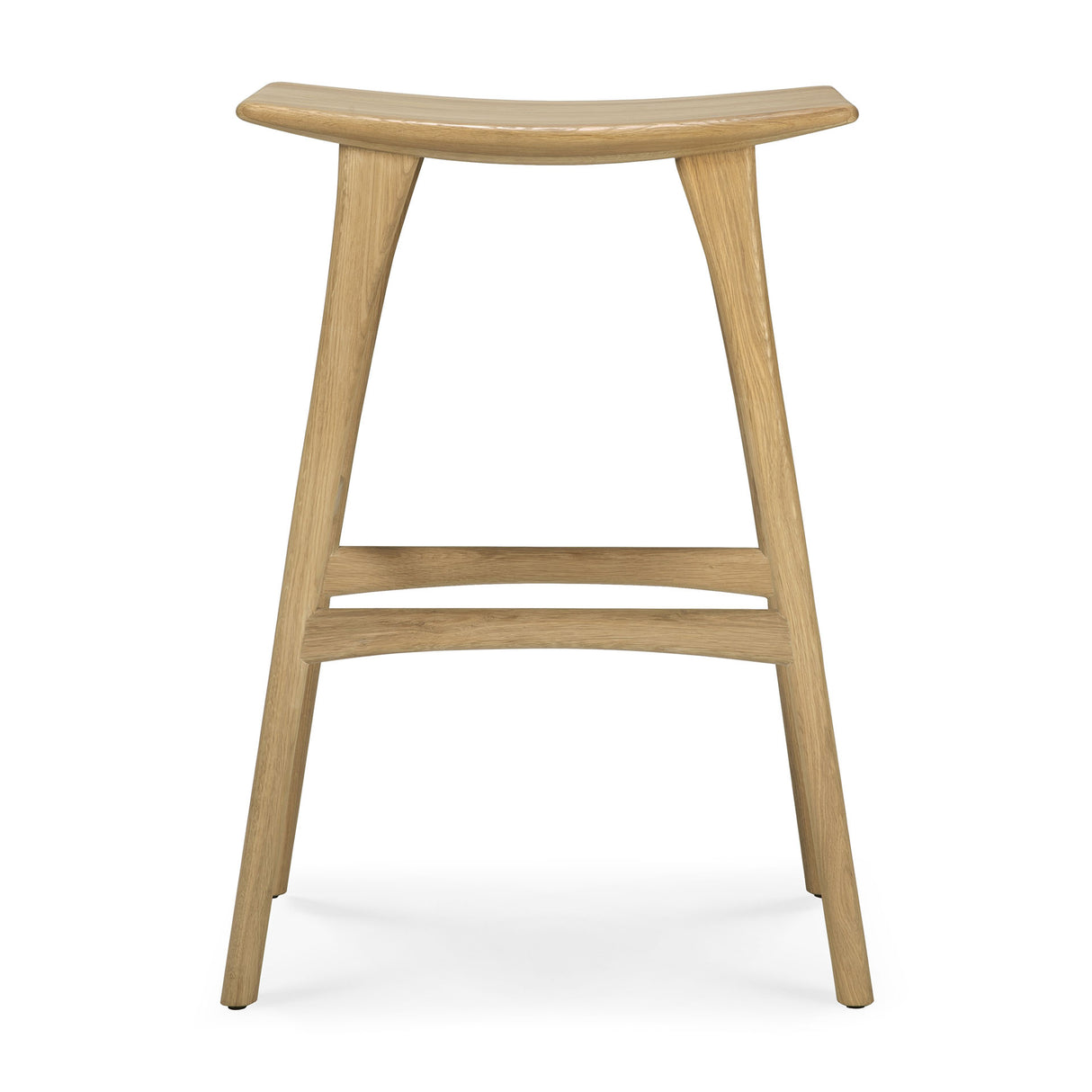 Osso Barhocker - lackierte Eiche - 57 x 33 x 80 cm - ZEN ZONE Furniture