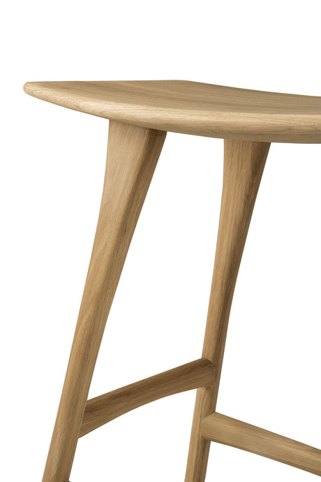 Osso Tresenhocker - Eiche - 57 x 33 x 67 cm - ZEN ZONE Furniture