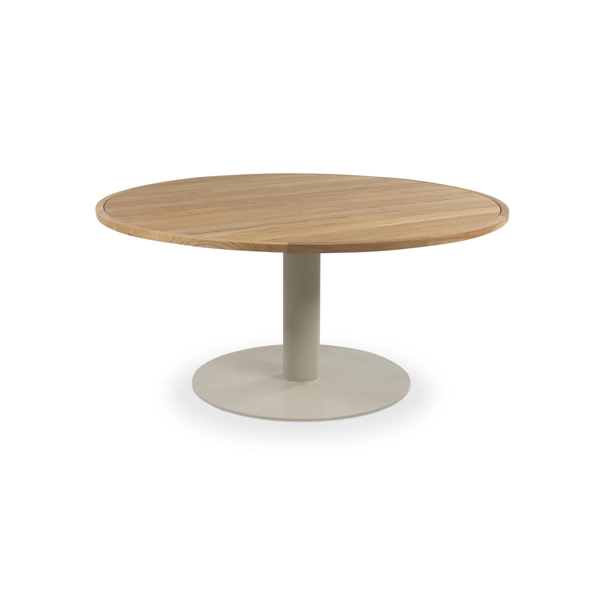 Venice Gartentisch aus Teakholz und Aluminium 160x160 cm - ZEN ZONE Furniture