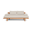 2-Sitzer Garten Sofa Lounge Livorno aus Teakholz, 218x92×72 cm - ZEN ZONE Furniture