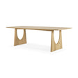 Geometric Esstisch - Eiche - rechteckig - 250 x 100 x 76 cm - ZEN ZONE