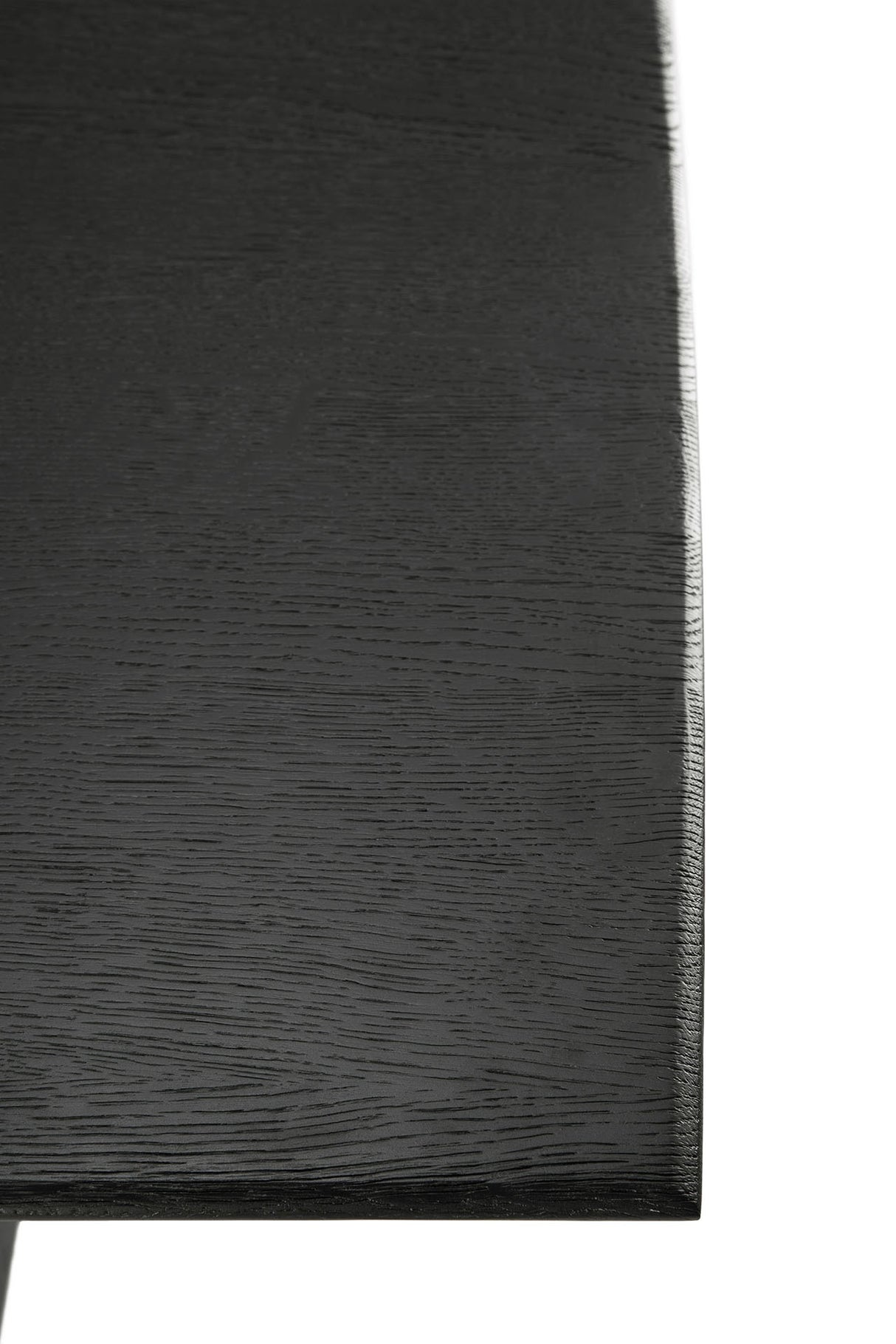 Geometric Esstisch - lackierte Eiche - schwarz - rechteckig - 250 x 100 x 76 cm - ZEN ZONE