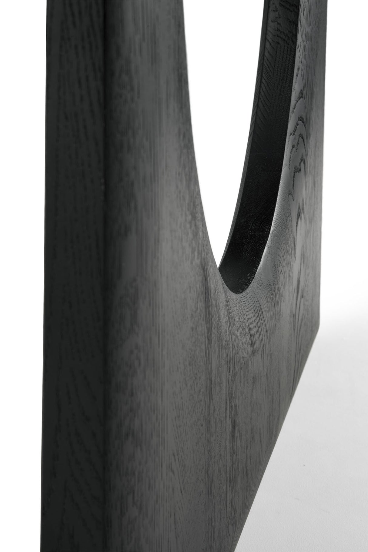 Geometric Esstisch - lackierte Eiche - schwarz - rechteckig - 250 x 100 x 76 cm - ZEN ZONE