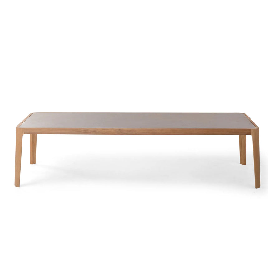 Positano Gartentisch aus Teakholz mit Keramikplatte, 300×110×75 cm - ZEN ZONE Furniture