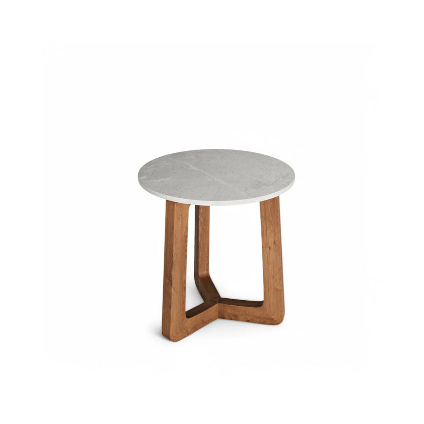 Atrani Outdoor Beistelltisch aus Teakholz 40x40 cm - ZEN ZONE Furniture