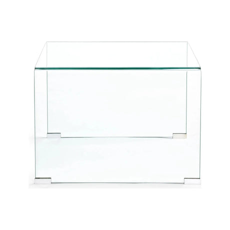 Iride Couchtisch quadratisch aus Glas 60x60 cm - ZEN ZONE Furniture