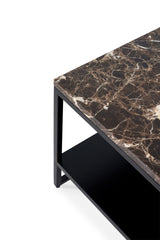 Stone Couchtisch - Marmor - Dunkel Emperador - rechteckig - ZEN ZONE