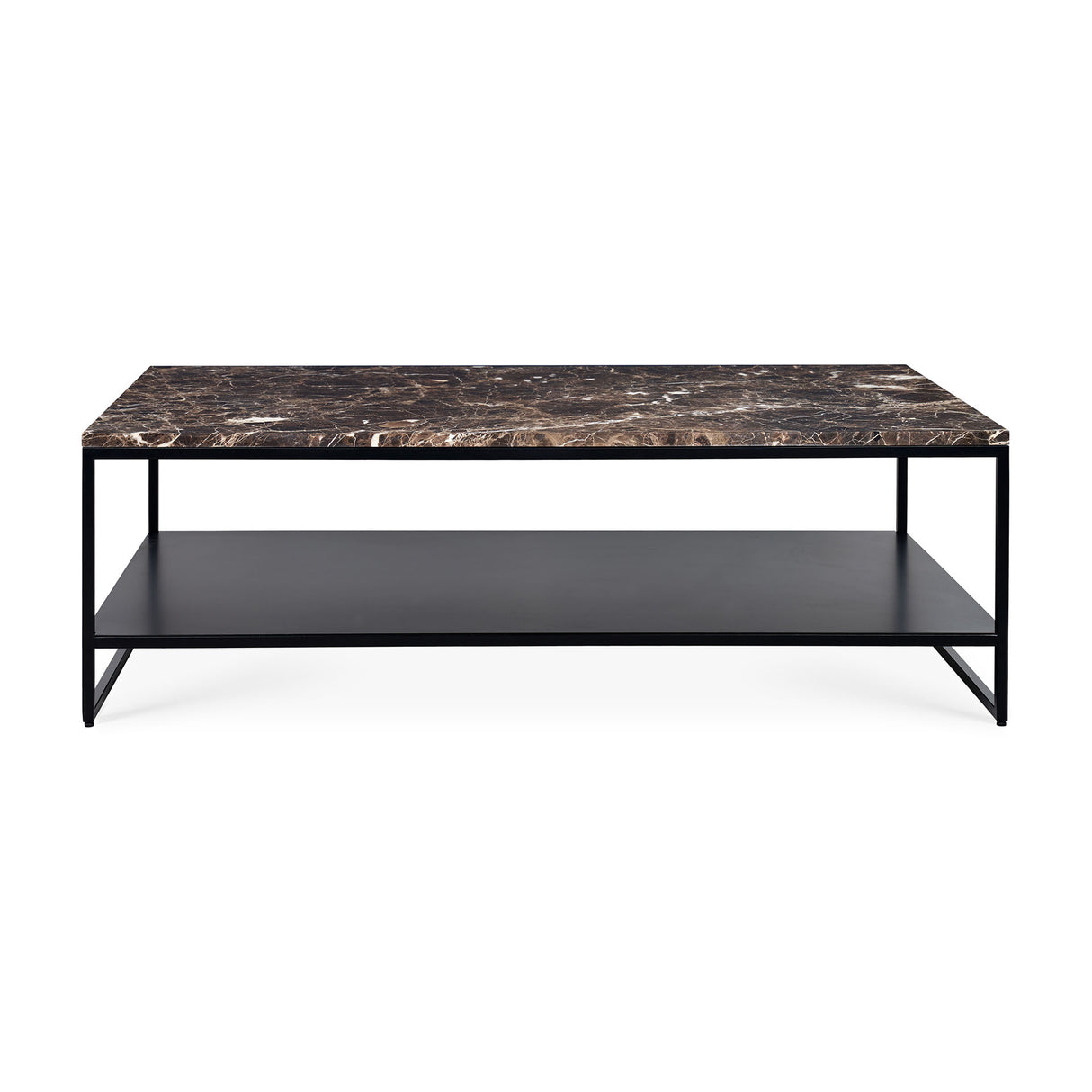 Stone Couchtisch - Marmor - Dunkel Emperador - rechteckig - ZEN ZONE