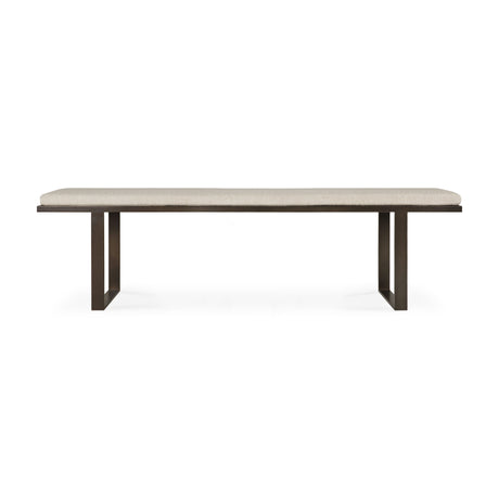 Stability Sitzbank - Naturstoff - 166 x 35 x 46 cm - ZEN ZONE Furniture