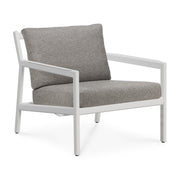 Jack Garten-Loungestuhl - Aluminium - weiß - Mocha Stoff - 74 x 89 x 74 cm - ZEN ZONE
