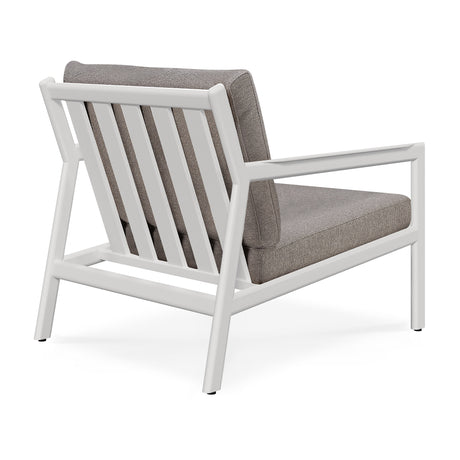 Jack Garten-Loungestuhl - Aluminium - weiß - Mocha Stoff - 74 x 89 x 74 cm - ZEN ZONE