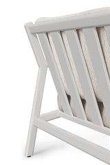 Jack Gartensofa - Aluminium - weiß - Off White Stoff - 2+ Sitzer - 178 x 89 x 74 cm - ZEN ZONE