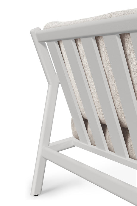 Jack Gartensofa - Aluminium - weiß - Off White Stoff - 2+ Sitzer - 178 x 89 x 74 cm - ZEN ZONE