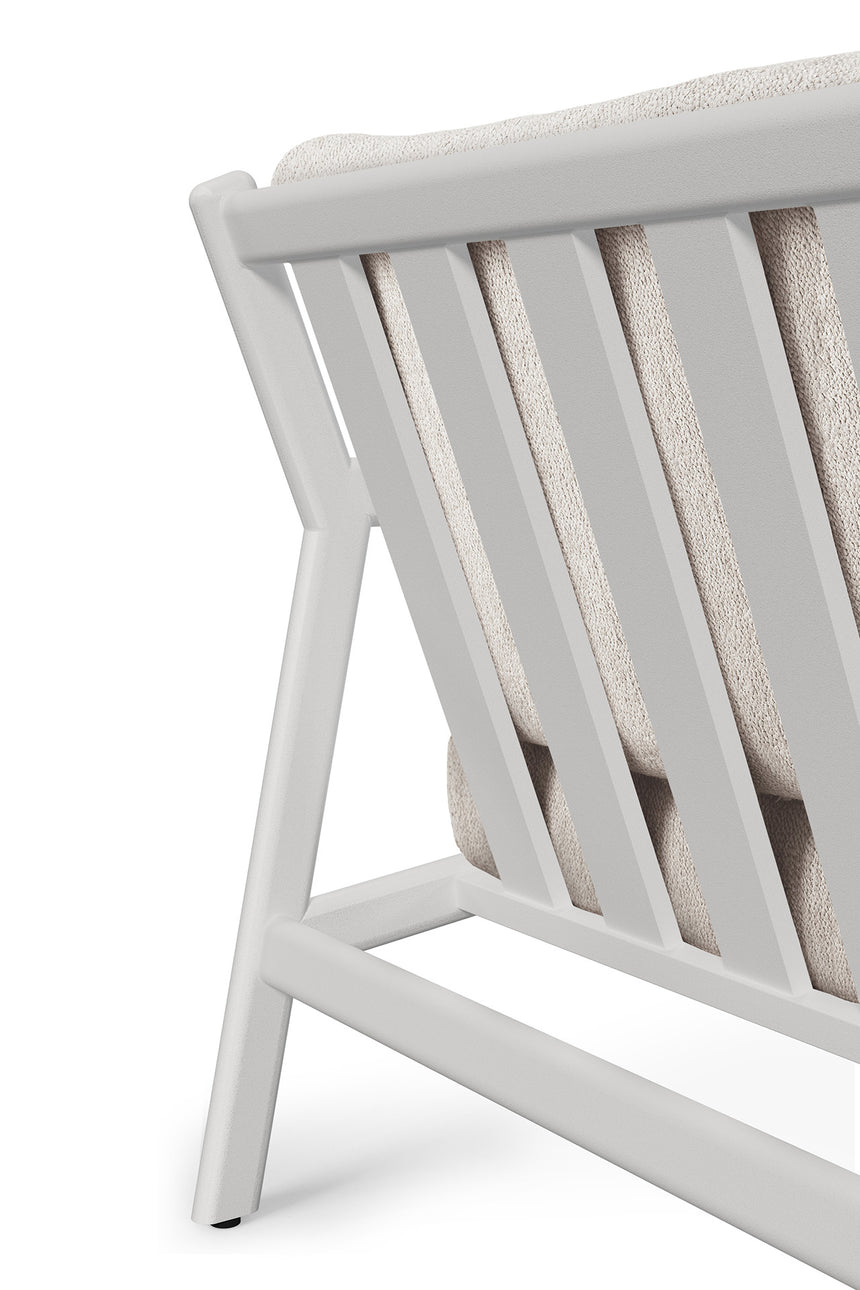 Jack Gartensofa - Aluminium - weiß - Off White Stoff - 2+ Sitzer - 178 x 89 x 74 cm - ZEN ZONE