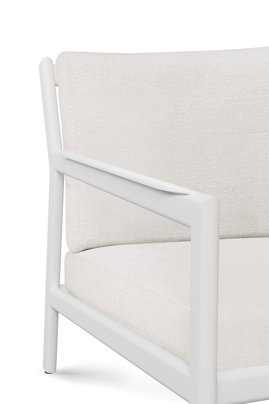 Jack Gartensofa - Aluminium - weiß - Off White Stoff - 2+ Sitzer - 178 x 89 x 74 cm - ZEN ZONE