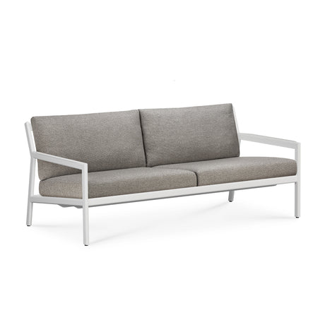 Jack Gartensofa - Aluminium - weiß - Mocha Stoff - 2+ Sitzer - 178 x 89 x 74 cm - ZEN ZONE