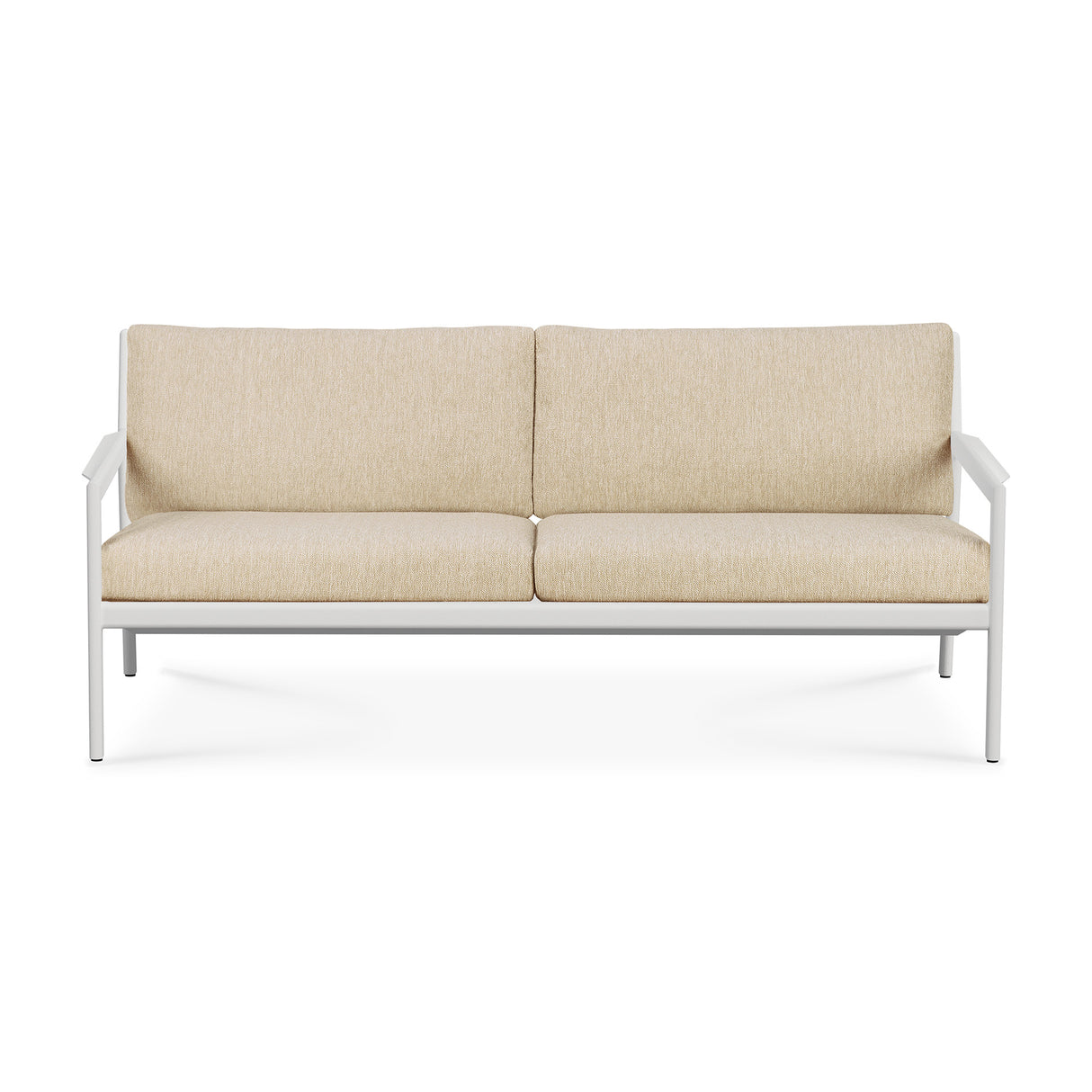 Jack Gartensofa - Aluminium - weiß - Naturstoff - 2+ Sitzer - 178 x 89 x 74 cm - ZEN ZONE