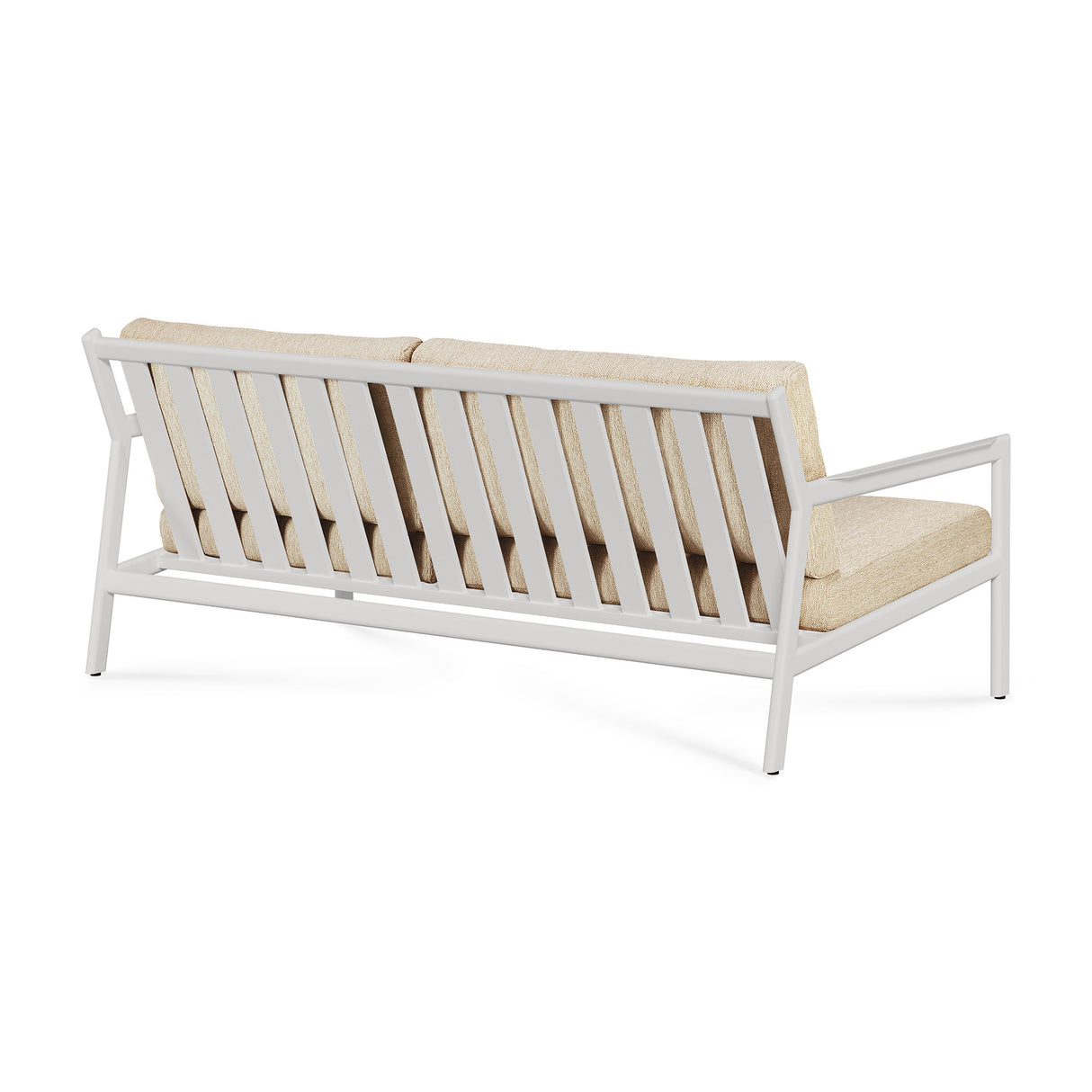 Jack Gartensofa - Aluminium - weiß - Naturstoff - 2+ Sitzer - 178 x 89 x 74 cm - ZEN ZONE