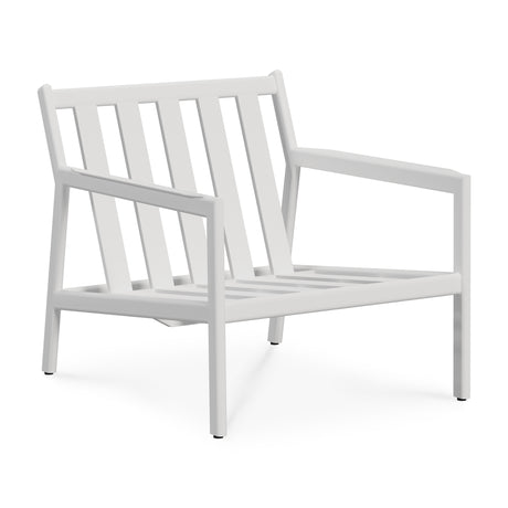 Jack Garten-Loungestuhlgestell - Aluminium - weiß - 74 x 89 x 74 cm - ZEN ZONE