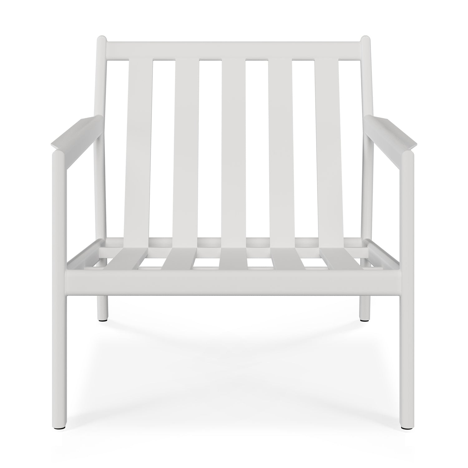 Jack Garten-Loungestuhlgestell - Aluminium - weiß - 74 x 89 x 74 cm - ZEN ZONE