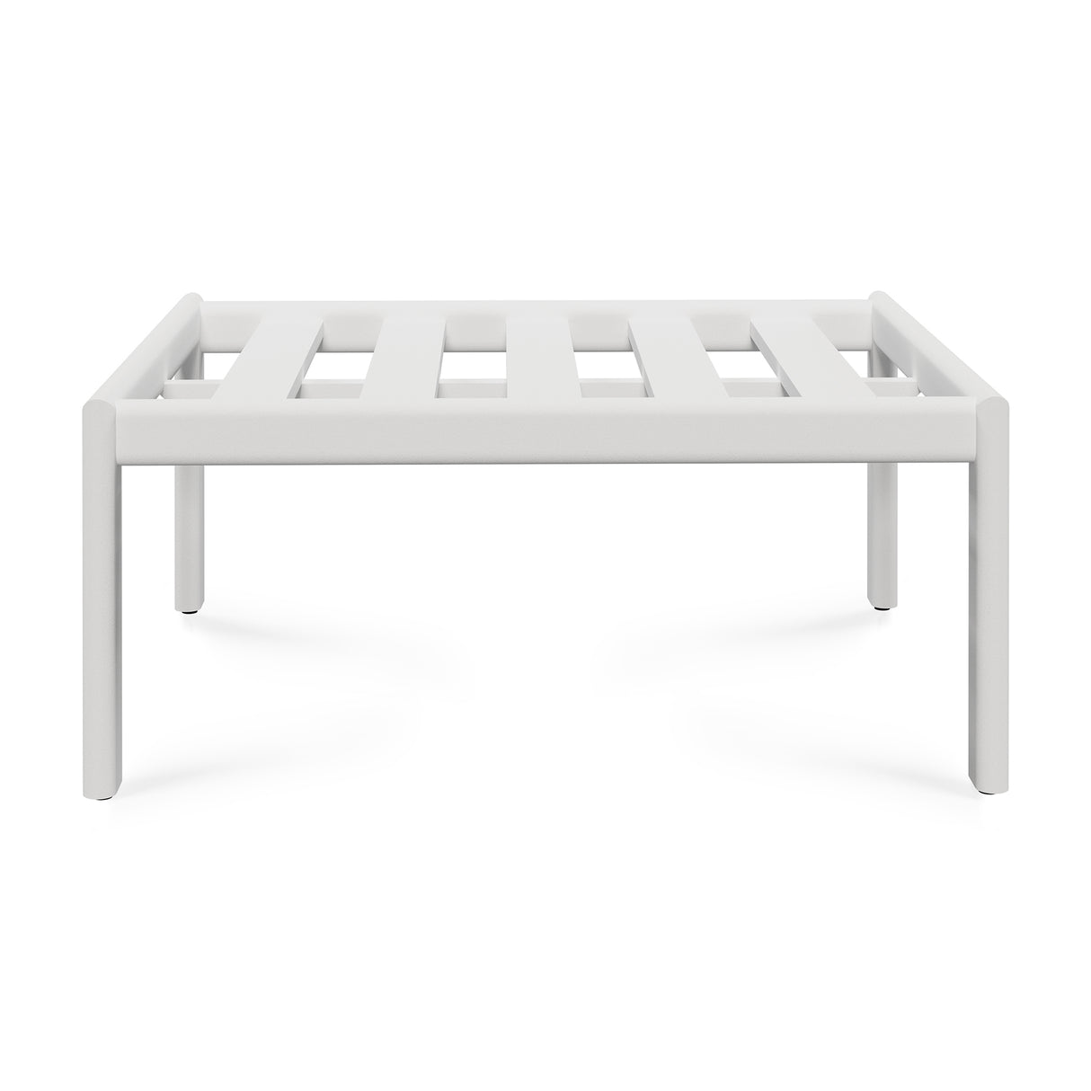 Jack Gartenhockergestell - Aluminium - weiß - 70 x 53 x 31 cm - ZEN ZONE