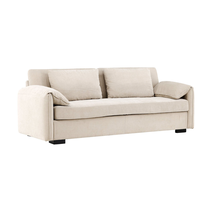 Malva 3-Sitzer Sofa - Beige - ZEN ZONE Furniture