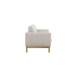 Olympos 3-Sitzer Sofa - Holzoptik / Beige - ZEN ZONE Furniture