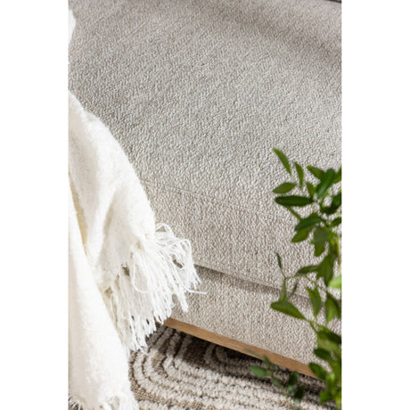 Olympos 3-Sitzer Sofa - Holzoptik / Beige - ZEN ZONE Furniture