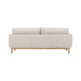 Olympos 3-Sitzer Sofa - Holzoptik / Beige - ZEN ZONE Furniture