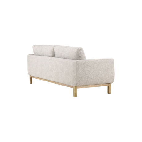 Olympos 3-Sitzer Sofa - Holzoptik / Beige - ZEN ZONE Furniture