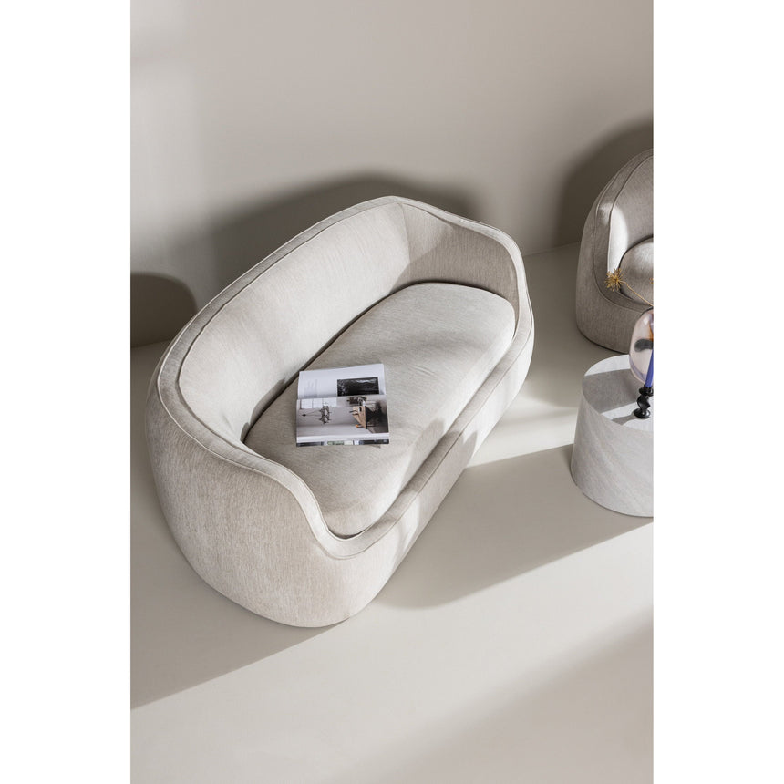 Elio 3-Sitzer Sofa - Hellgrau - ZEN ZONE Furniture